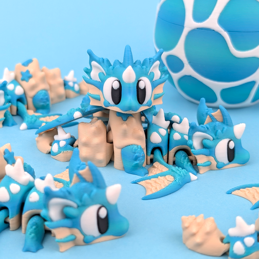 Seashell Dragon & Seashell Dragon Egg