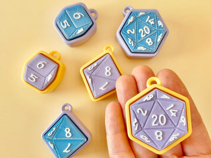 Dice Bundle – Clickable D20, D8, & D6 for Every Adventurer