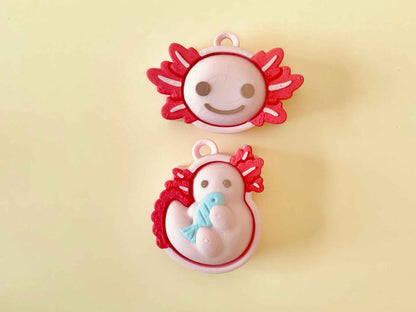 Axolotl Button Bundle – Set of 4