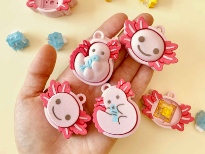 Axolotl Button Bundle – Set of 4