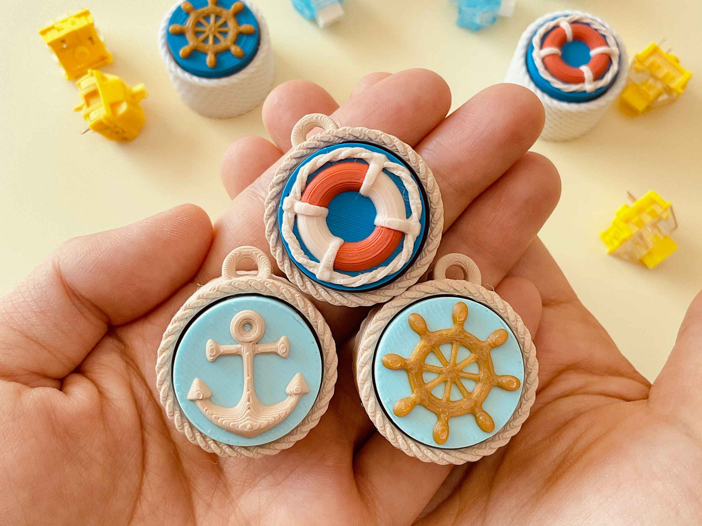 Nautical Clicker Set – Maritime Trio