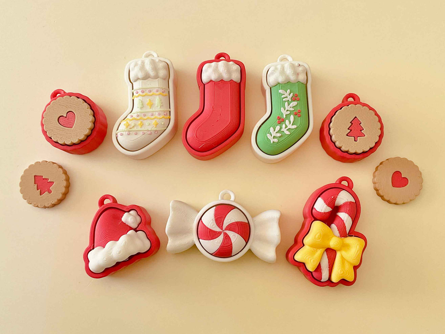 Classic Christmas Bundle – Set of 5 Festive Clickers