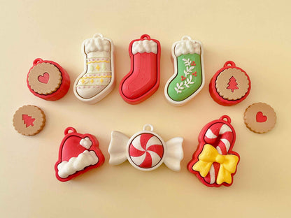 Classic Christmas Bundle – Set of 5 Festive Clickers