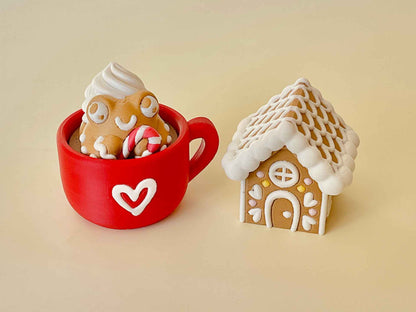 Gingerbread Frog Bundle – Sweet, Cozy, and Perfectly Clickable
