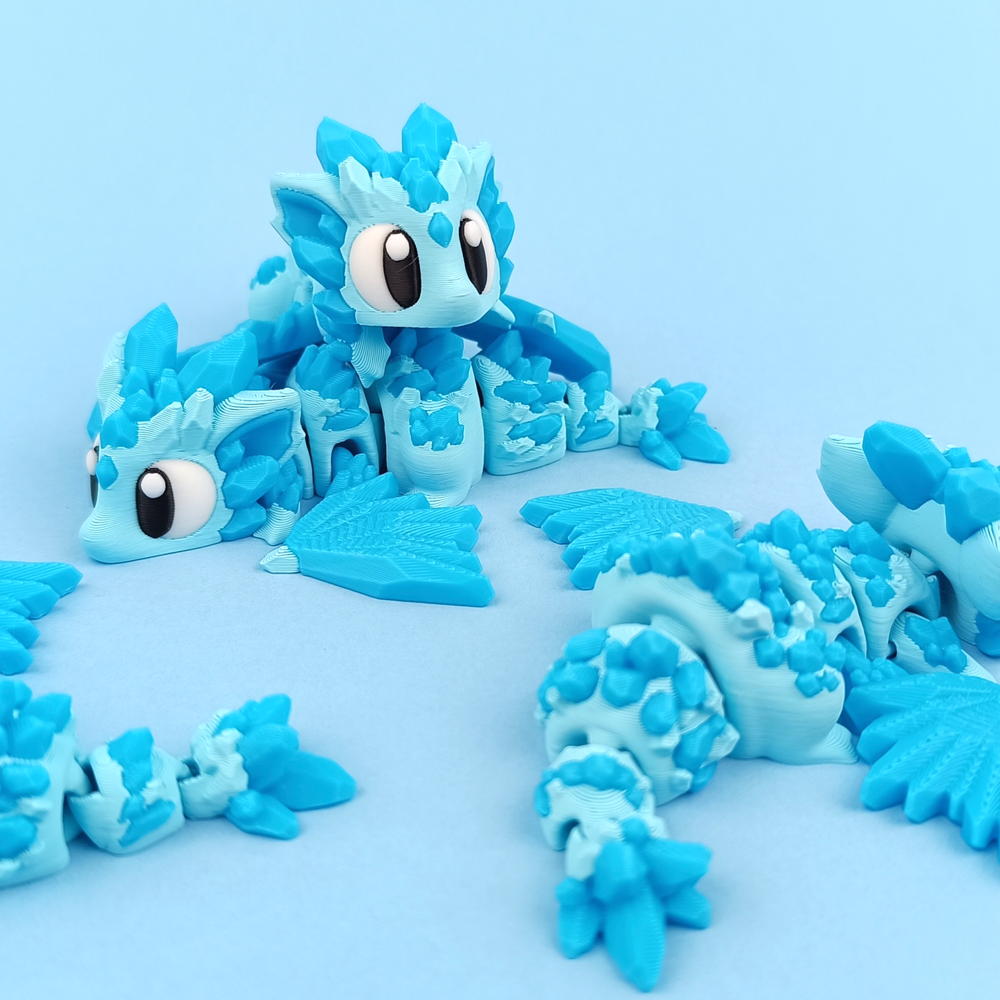 Crystal Dragon & Egg Set