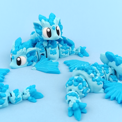 Crystal Dragon & Egg Set
