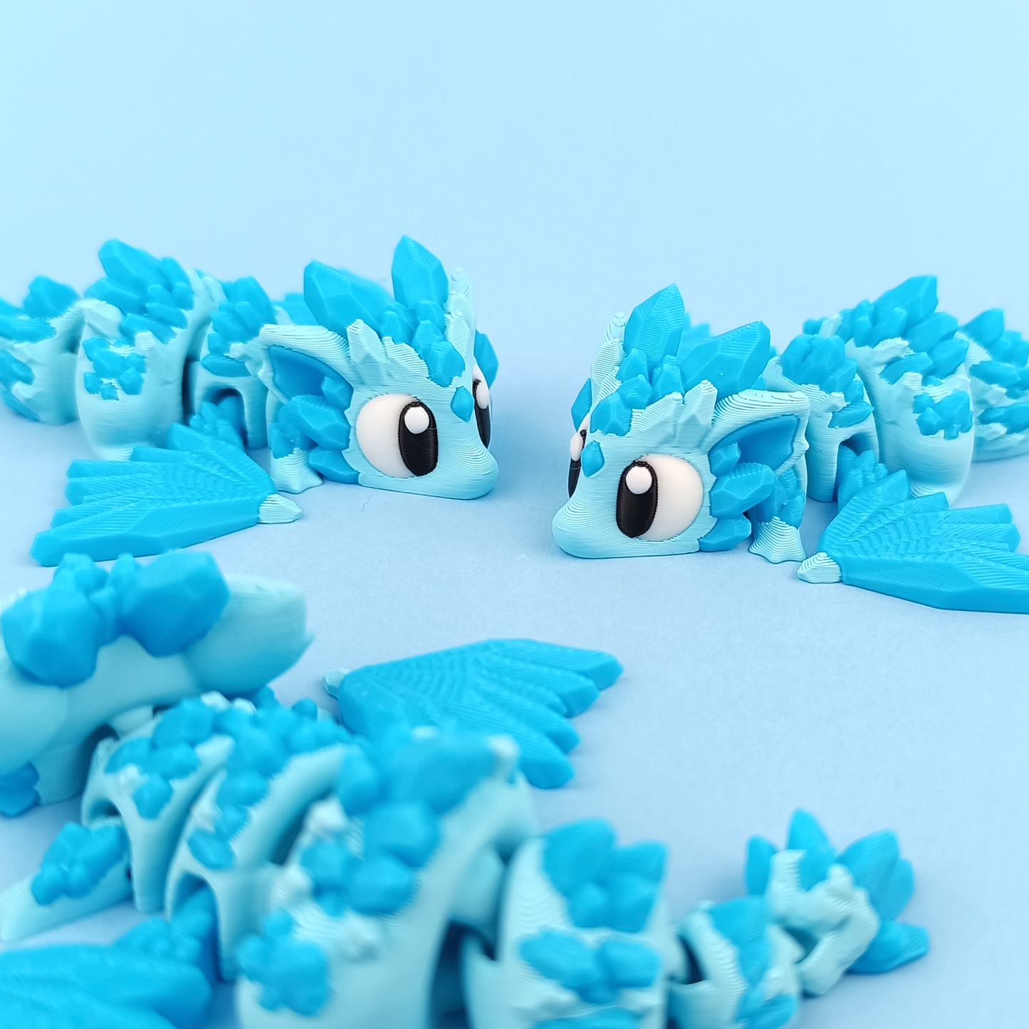 Crystal Dragon & Egg Set