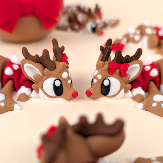 Reindeer Dragon (with optional Egg)