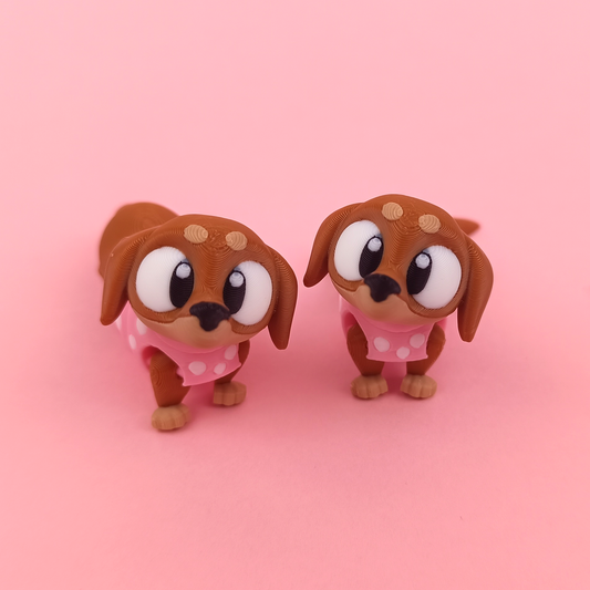 Sausage Dog with Sweater