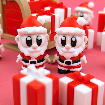 Santa and His Sleigh