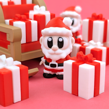 Santa and His Sleigh