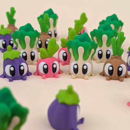 Veggies & Garden Scene