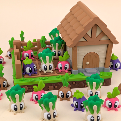 Veggies & Garden Scene