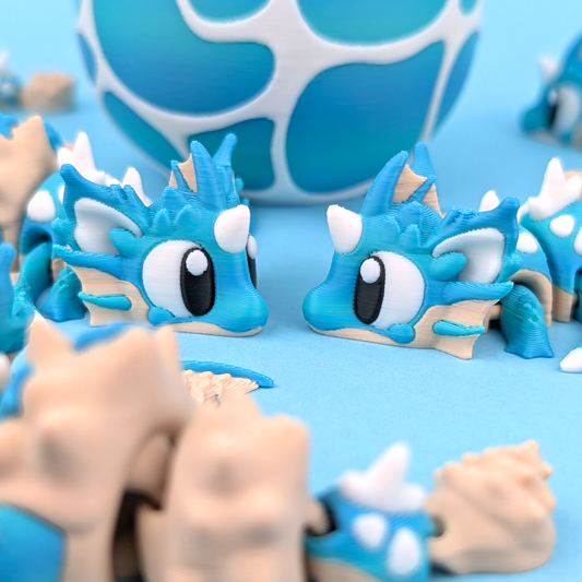 Seashell Dragon & Seashell Dragon Egg