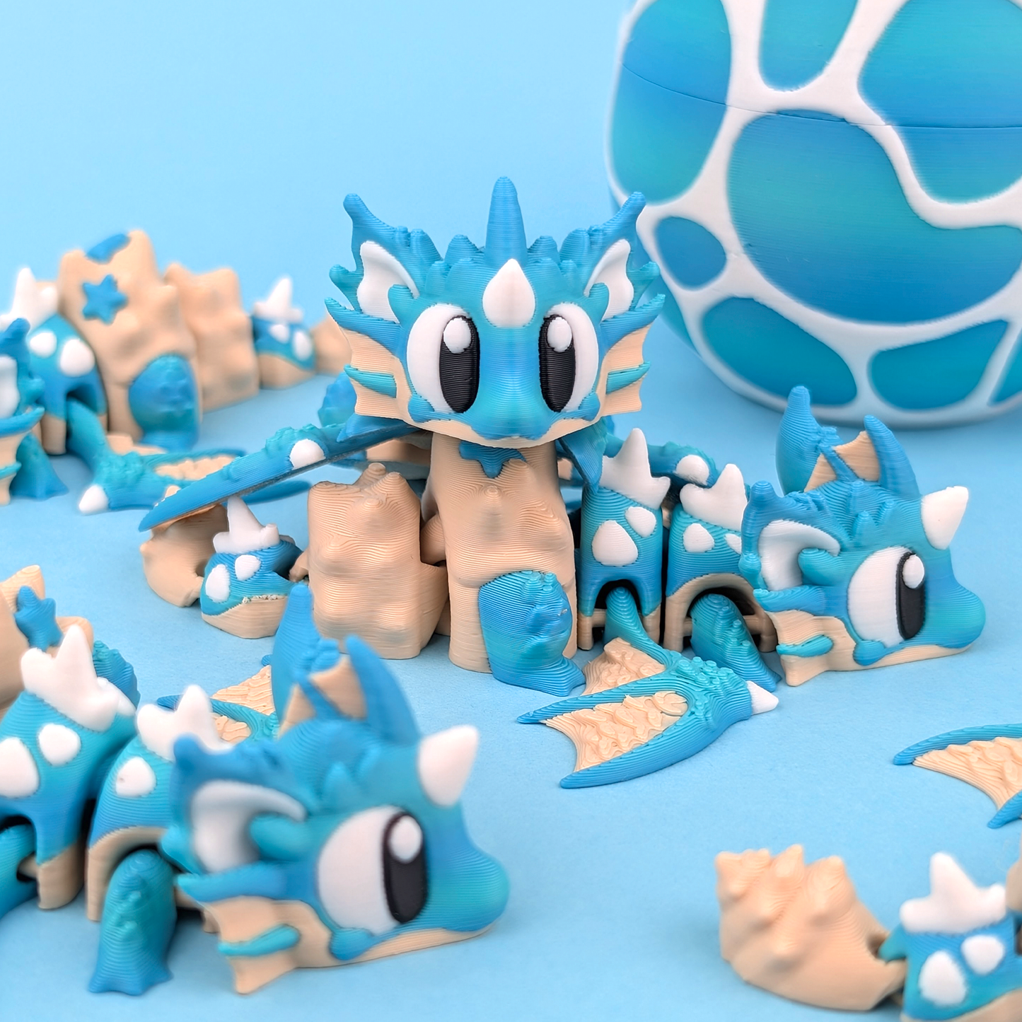 Seashell Dragon & Seashell Dragon Egg