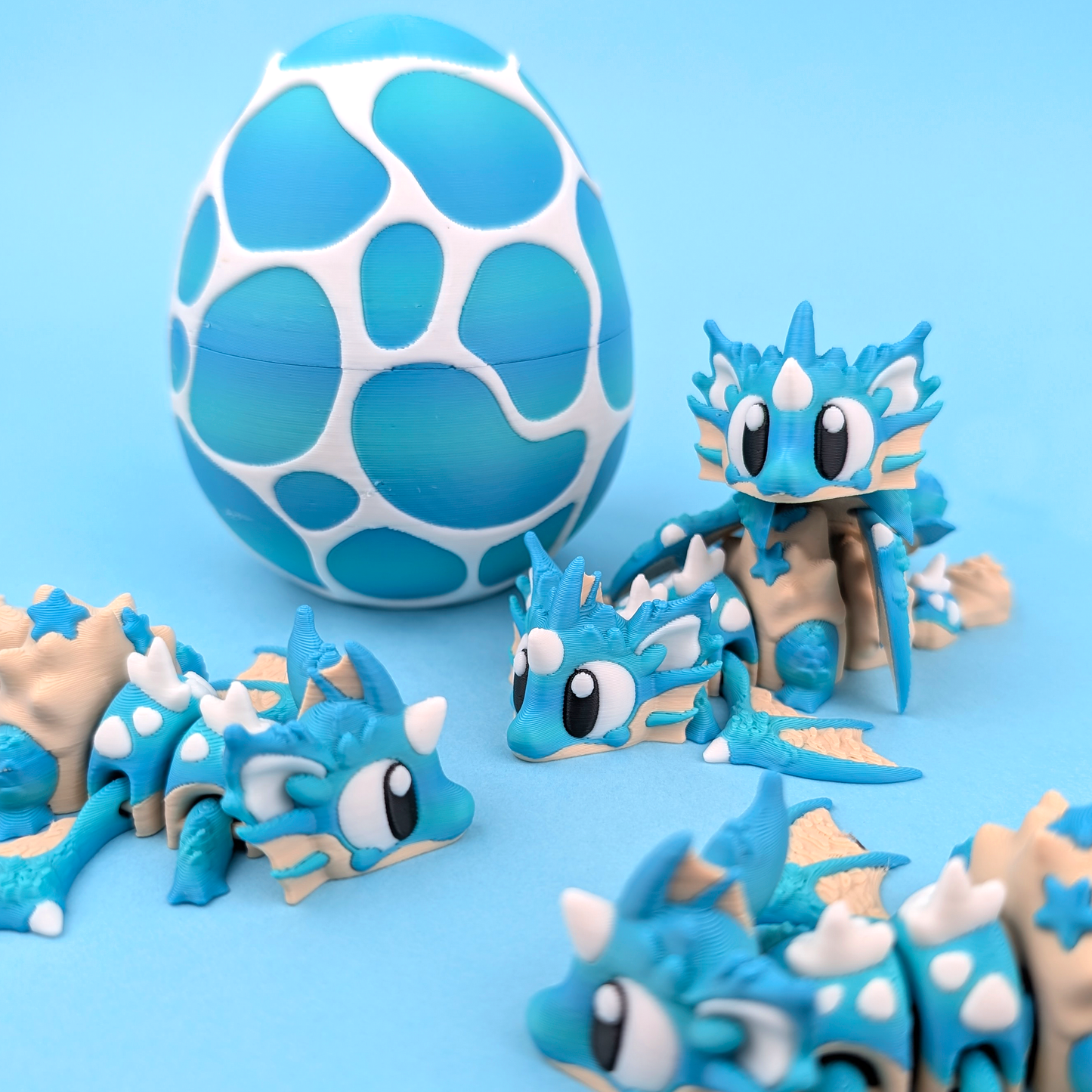 Seashell Dragon & Seashell Dragon Egg