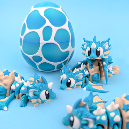 Seashell Dragon & Seashell Dragon Egg