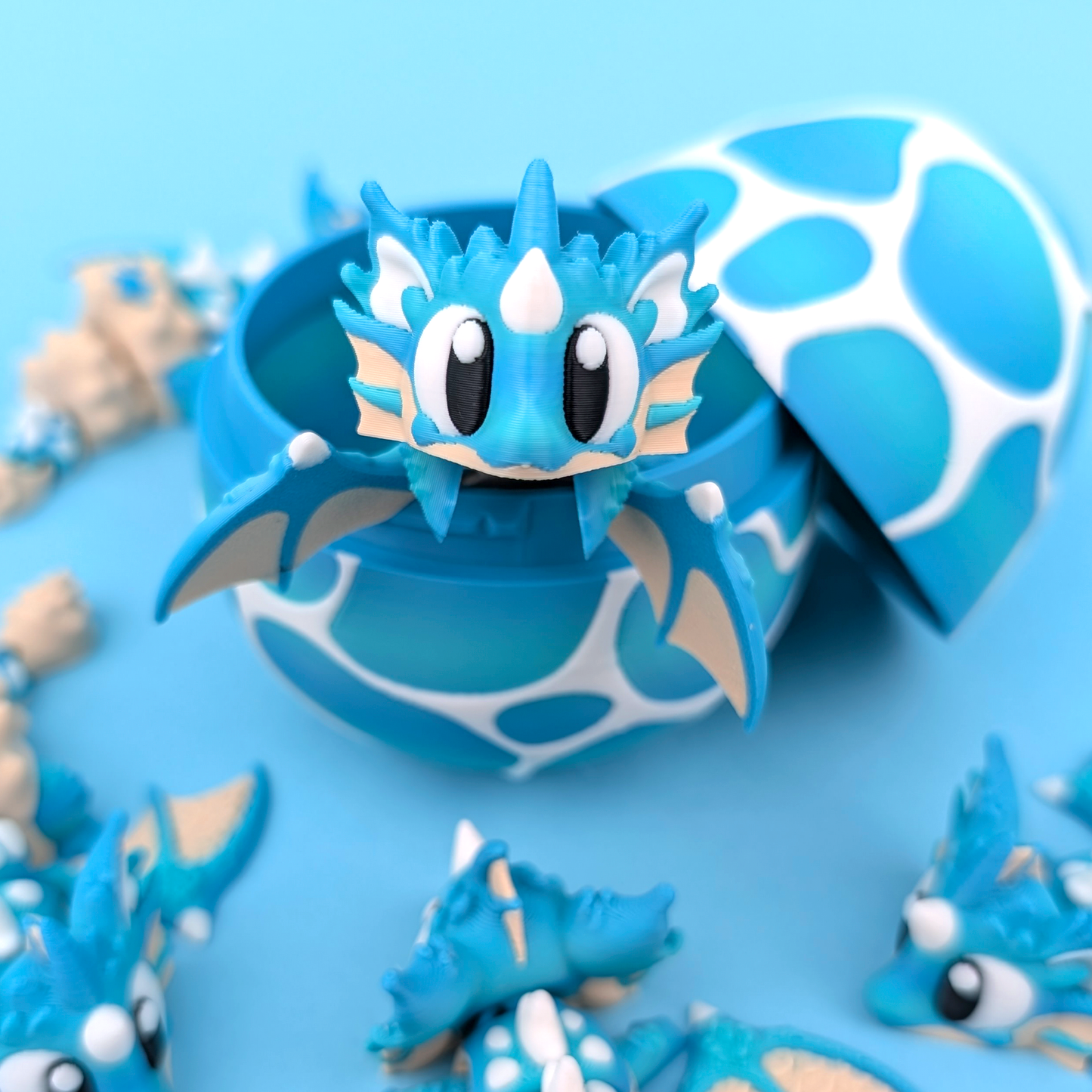 Seashell Dragon & Seashell Dragon Egg