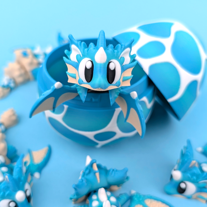 Seashell Dragon & Seashell Dragon Egg